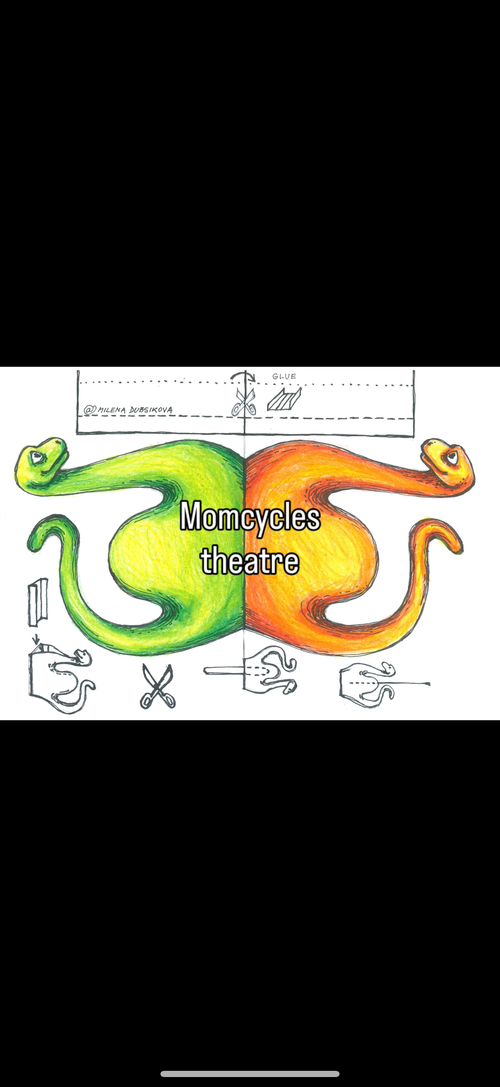 DIY - Theatre figures - Prince, Princess and Dragon for your own stories